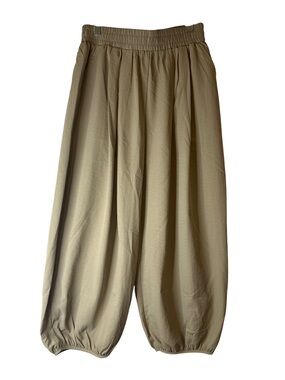 Elastic drawstring jogger pant, cropped by Dazy size M